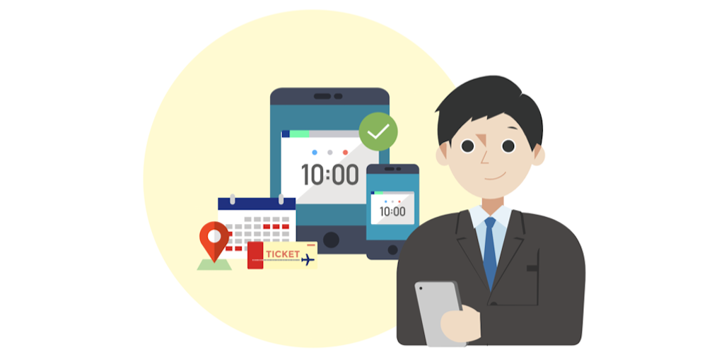 スマートフォン操作