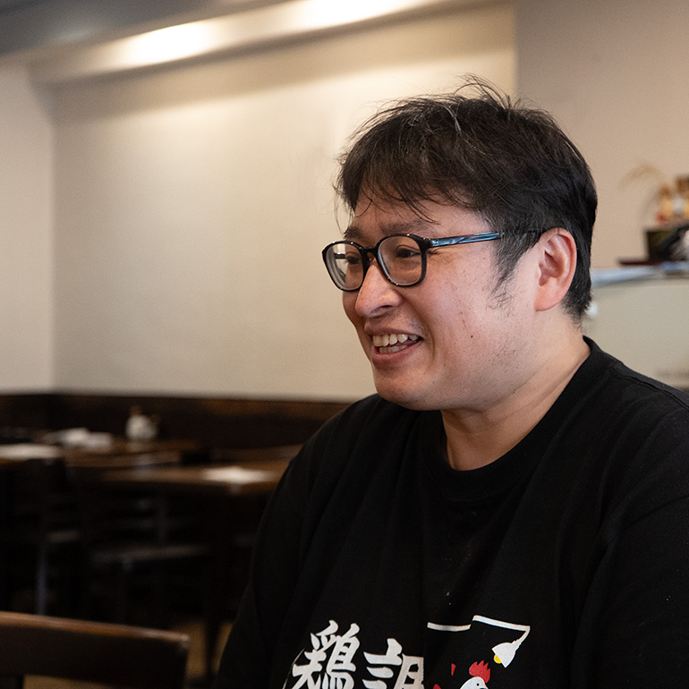 鶏調べ 甲斐さん